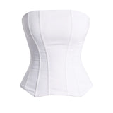 Corset tomara que caia - Branco