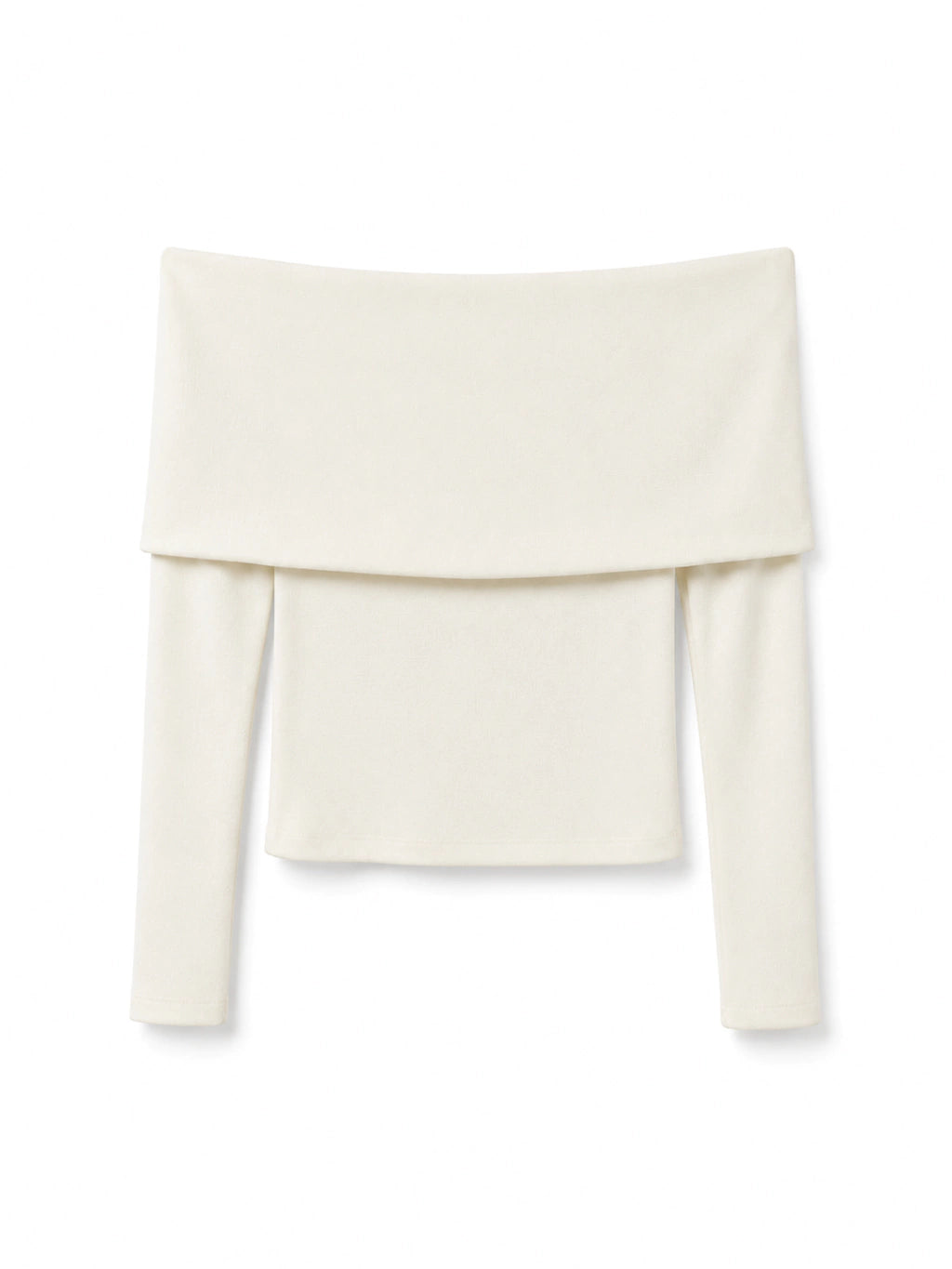 Blusa ombro a ombro - Off White