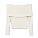 Blusa ombro a ombro - Off White