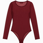 Body de Tule - Marsala