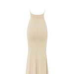 Vestido frente única - Nude Claro