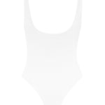 Body duplo decotado - Branco