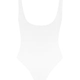 Body duplo decotado - Branco