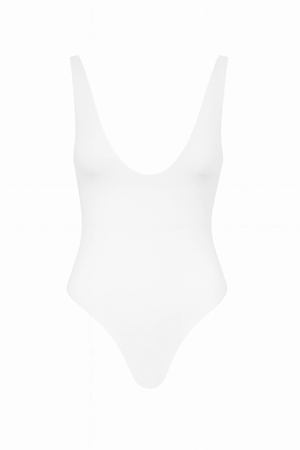 Body duplo decotado - Branco