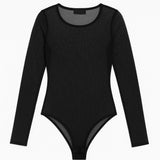 Body de Tule - Preto