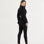 Blazer Acinturado - Preto