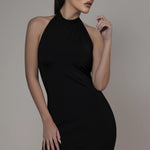 Vestido frente única - Preto