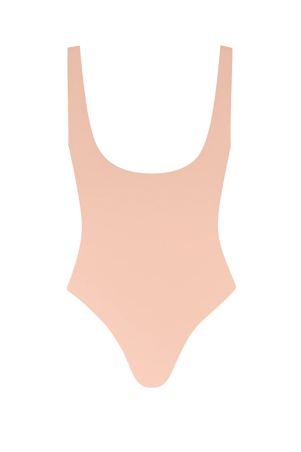 Body duplo decotado - Nude Rosado