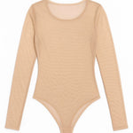 Body de Tule - Nude Rosado