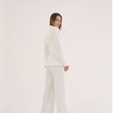 Blazer Acinturado - Off White