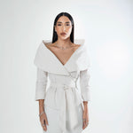 Camisa ombro a ombro - Off White