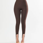 Calça Skinny Pezinho - Marrom