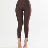 Calça Skinny Pezinho - Marrom