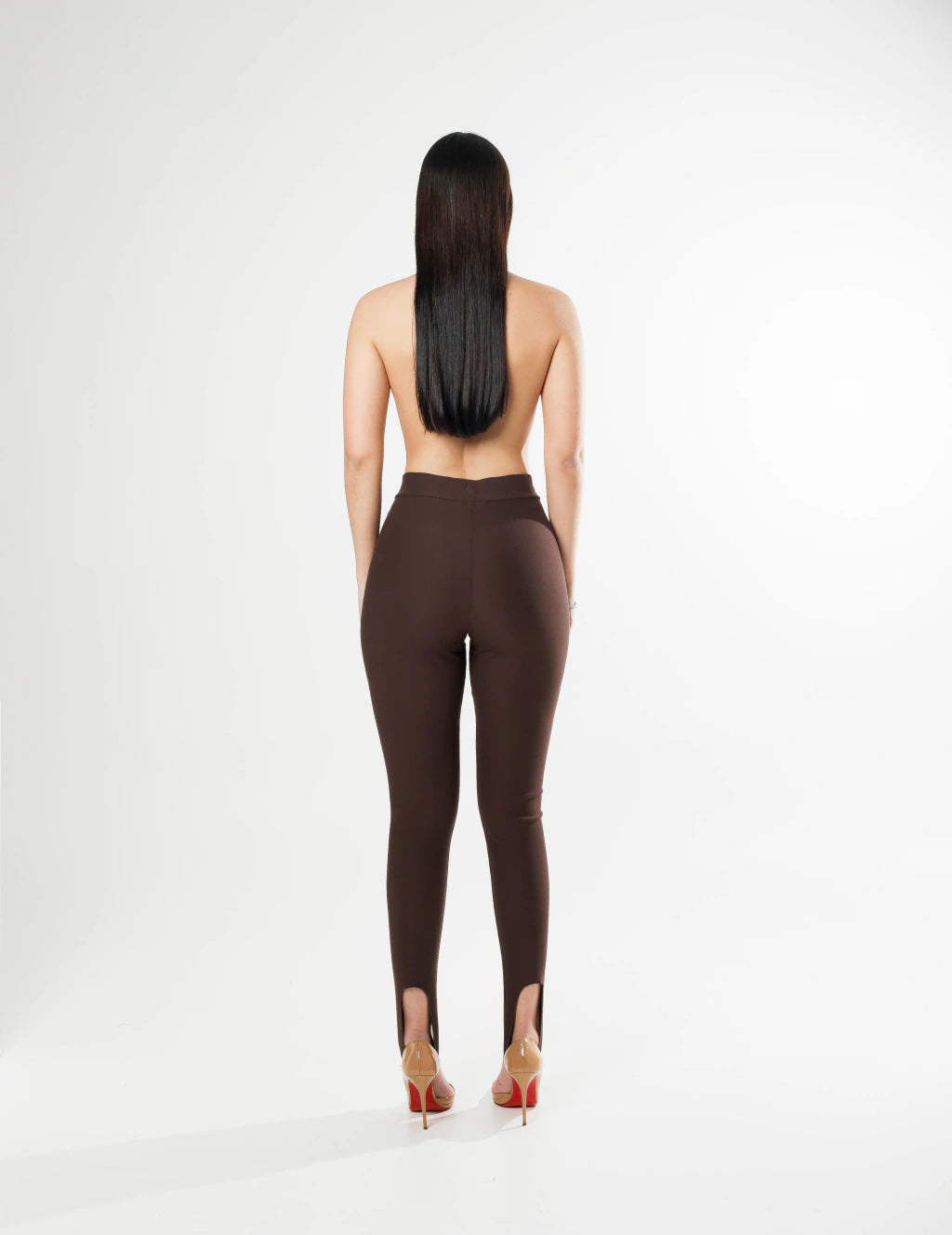 Calça Skinny Pezinho - Marrom