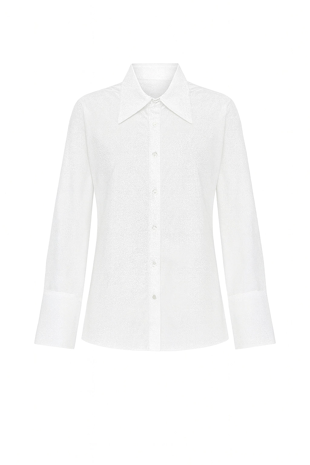 Camisa Tricoline Alongada - Branca