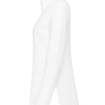 Camisa Tricoline Alongada - Branca