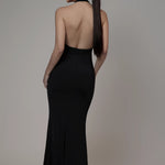 Vestido frente única - Preto