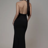 Vestido frente única - Preto