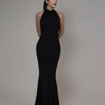 Vestido frente única - Preto