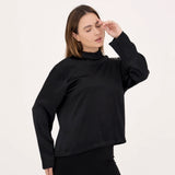 Blusa de costas abertas - Preta