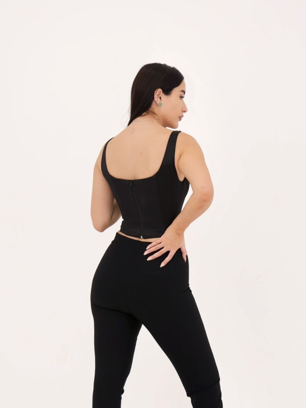 Corset estruturado - Preto