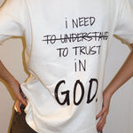 Camiseta God - Off White