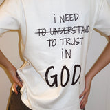 Camiseta God - Off White