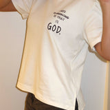 Camiseta God - Off White